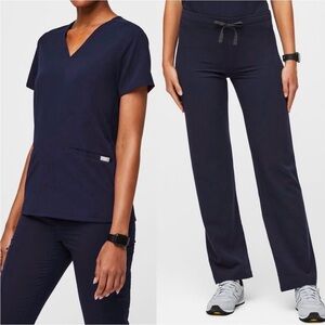 Figs Navy Set M & Large